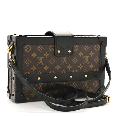 Louis Vuitton Monogram Petite Malle Black 3 of 12