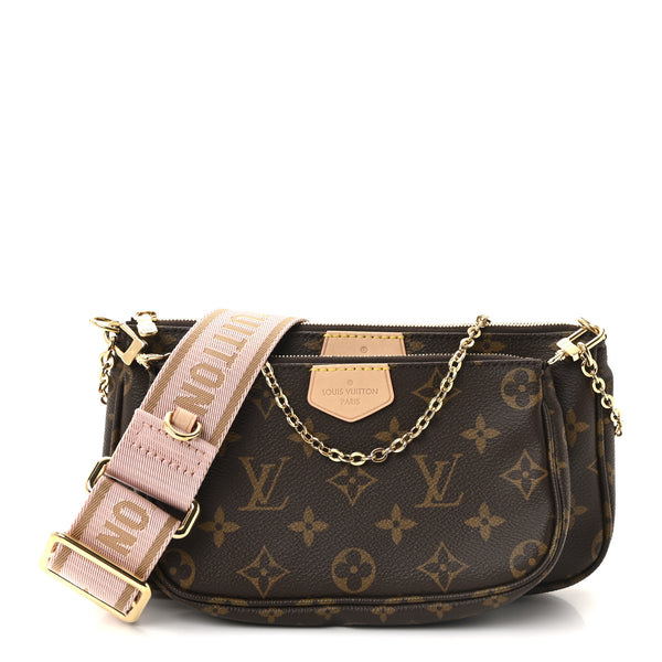 Louis Vuitton Monogram Multi Pochette Accessories Rose Clair