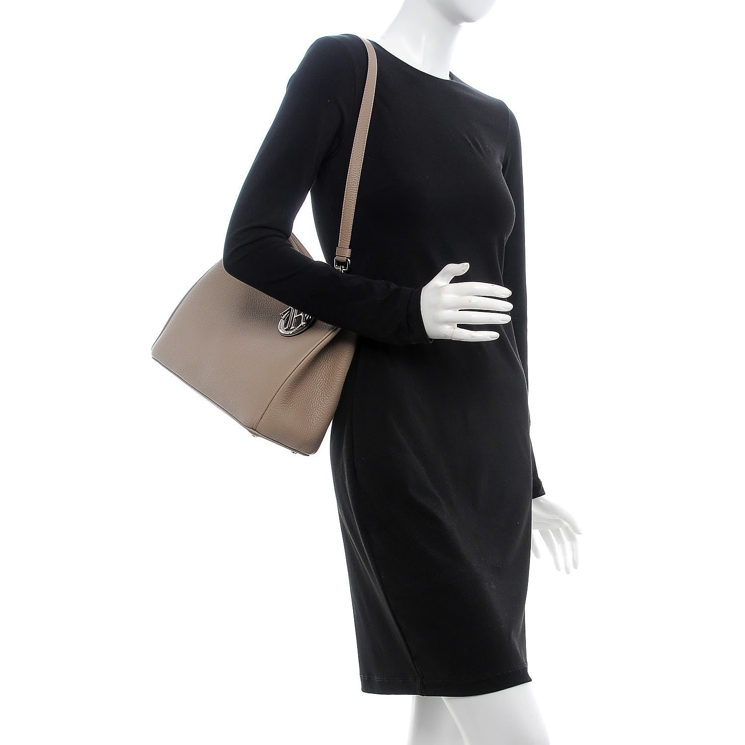 Christian Dior Bullcalf Medium Diorissimo Tourterelle 2 of 11
