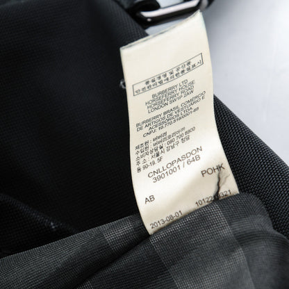 Burberry London Leather Nylon Mens Tote Black 13 of 15
