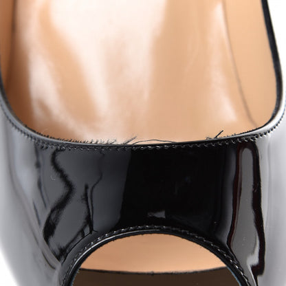 Christian Louboutin Patent New Very Prive 120 Pumps 41 Black 8 of 11