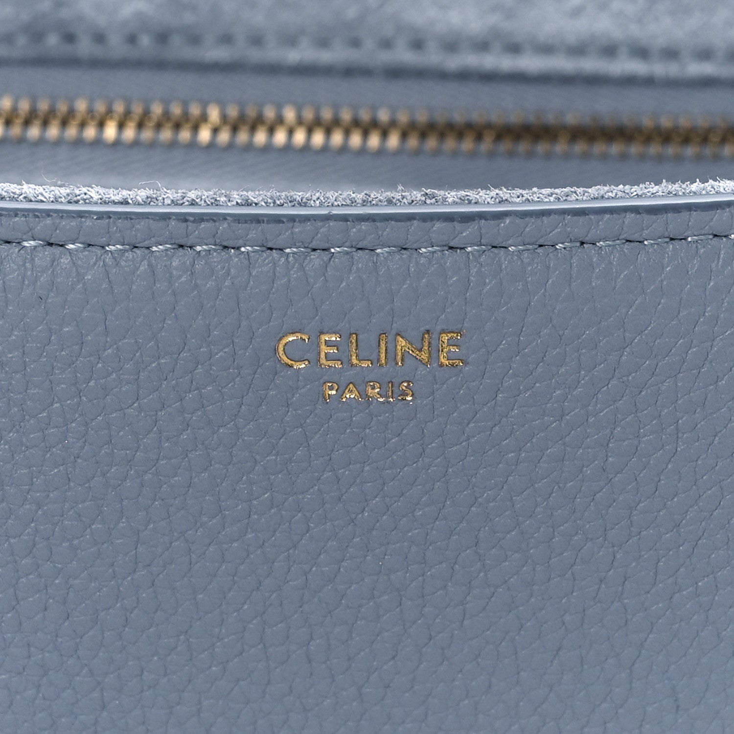 Celine Smooth Calfskin Teen Soft 16 Shoulder Bag Light Grey 6 of 9
