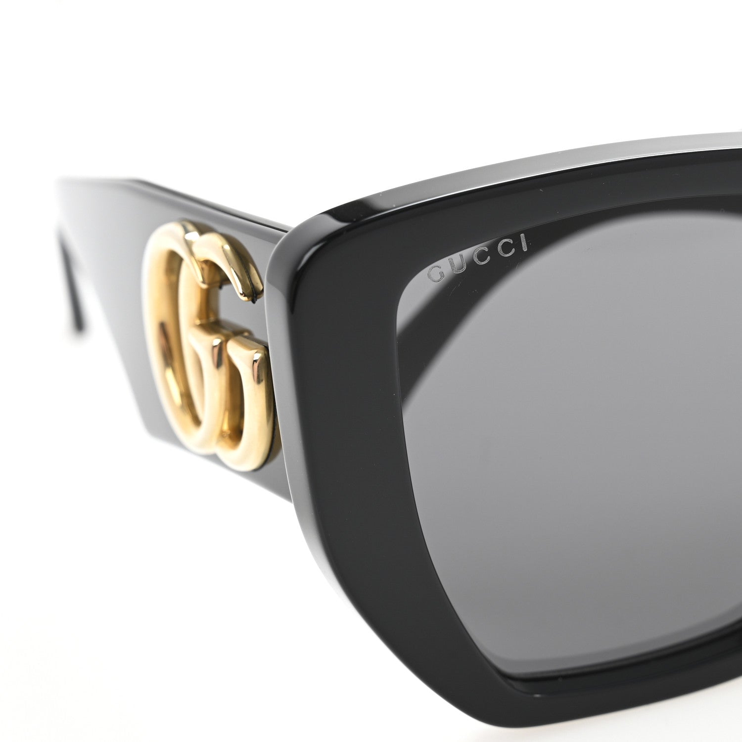 Gucci Acetate Square Frame Sunglasses GG0956S Black 8 of 10