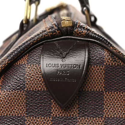 Louis Vuitton Damier Ebene Speedy 35 9 of 12