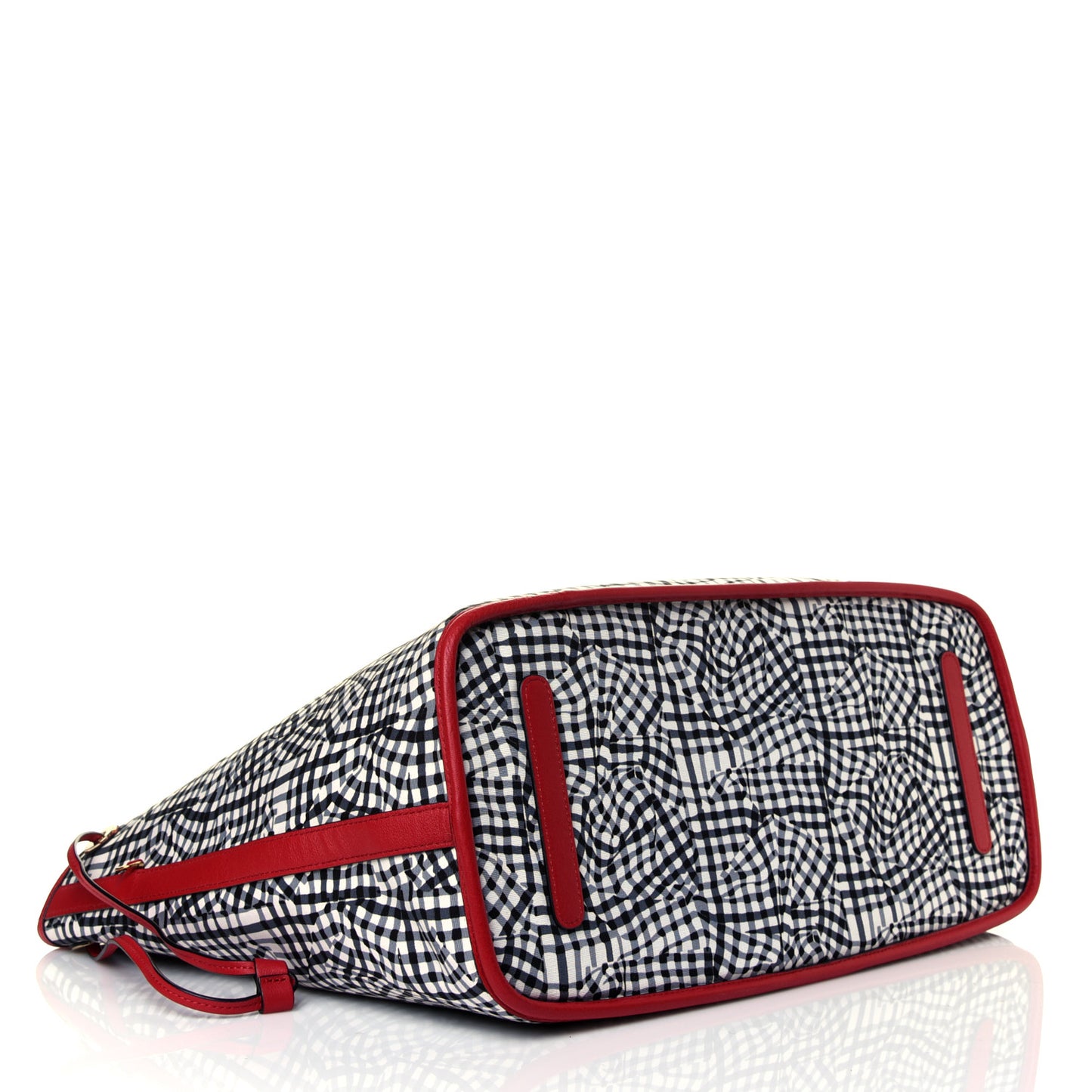 Visetos Large Liz Reversible Shopper Tote Ruby Red