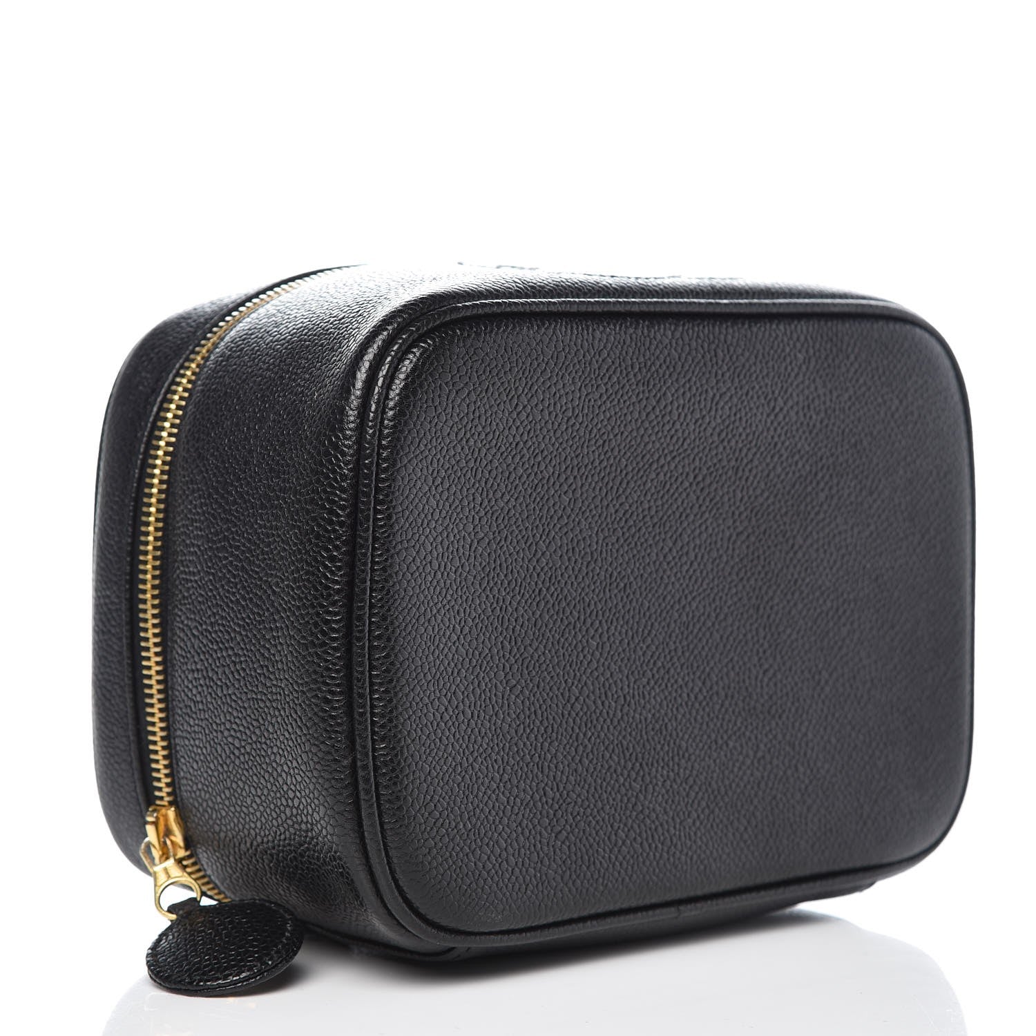 Chanel Caviar Vanity Cosmetic Case Black 4 of 7