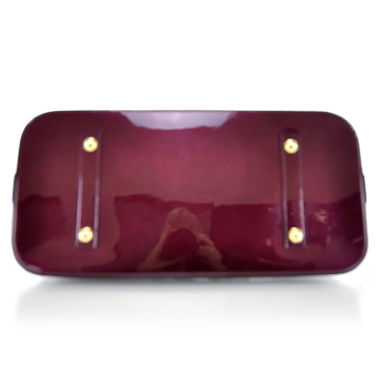 Louis Vuitton Vernis Alma MM Rouge Fauviste 5 of 11