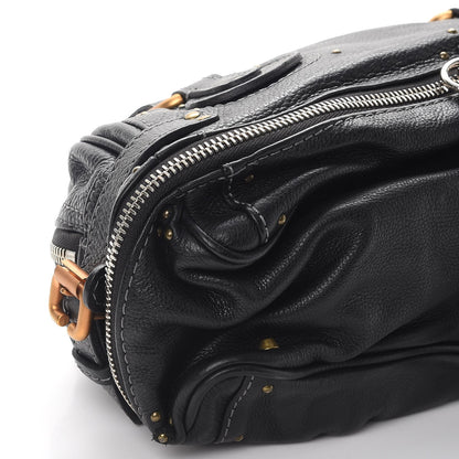 Chloe Calfskin Paddington Satchel Black 11 of 12