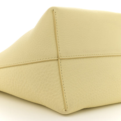 The Row Grained Calfskin Small N/S Park Tote Lemon Sorbet 8 of 10