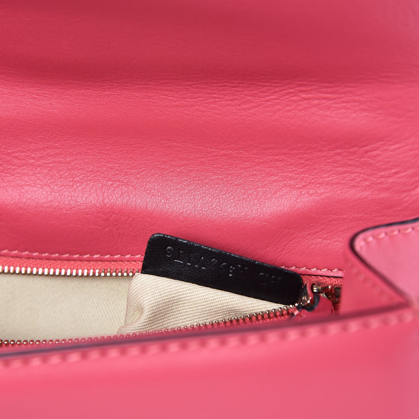Vitello Medium Glam Lock Rockstud Flap Deep Rose