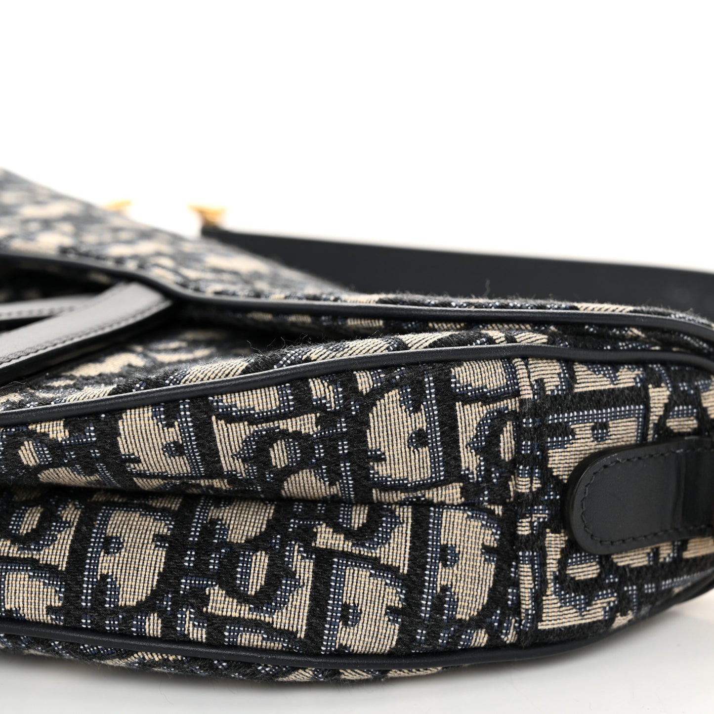Oblique Saddle Bag Blue