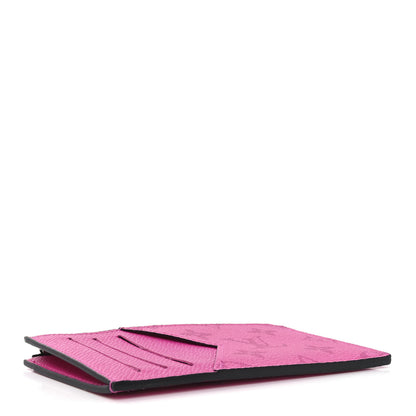 Louis Vuitton Taigarama Coin Card Holder Fuchsia 4 of 7