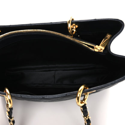 Chanel Caviar Quilted Grand Shopping Tote GST Black 5 of 12