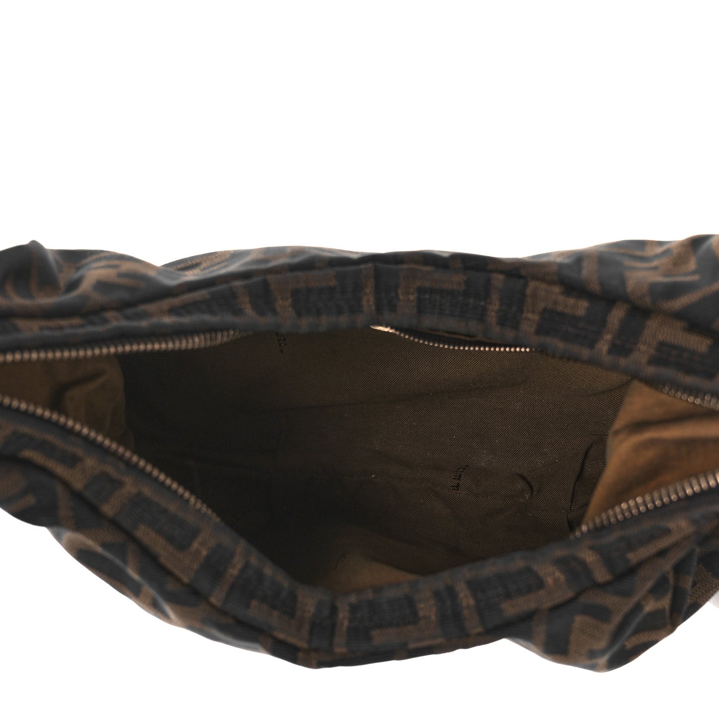Zucca Small Chef Chain Hobo Tobacco