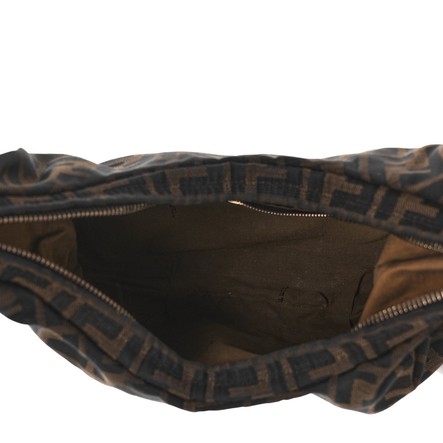 Fendi Zucca Small Chef Chain Hobo Tobacco 5 of 10