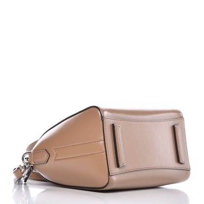 Givenchy Shiny Lord Calfskin Mini Antigona Dark Beige 4 of 11