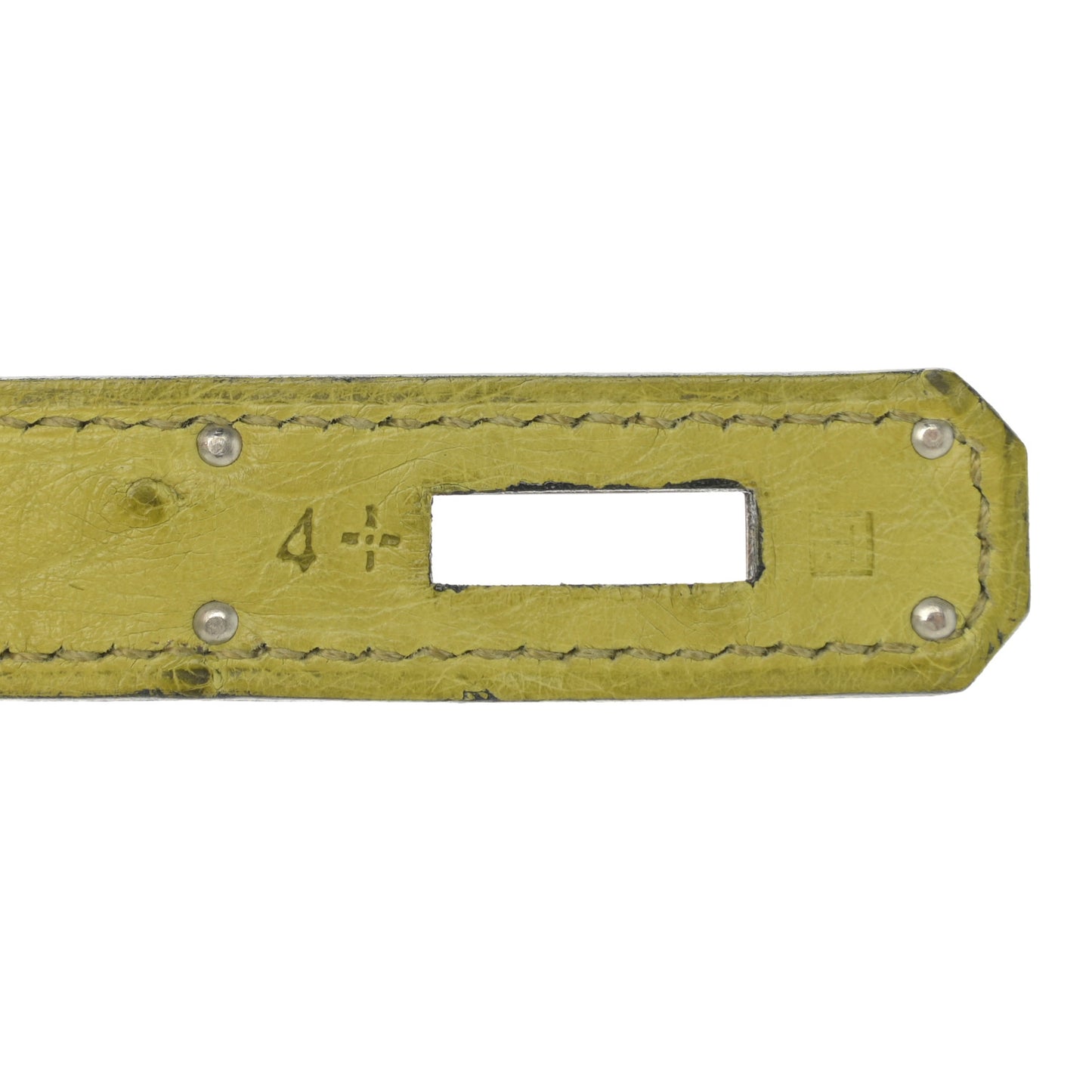 Ostrich Birkin 30 Vert Anis