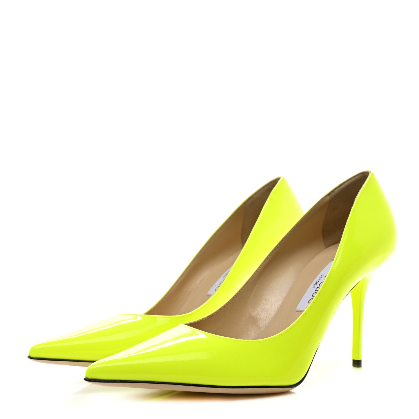 Patent Agnes Pumps 40.5 Neon Citron
