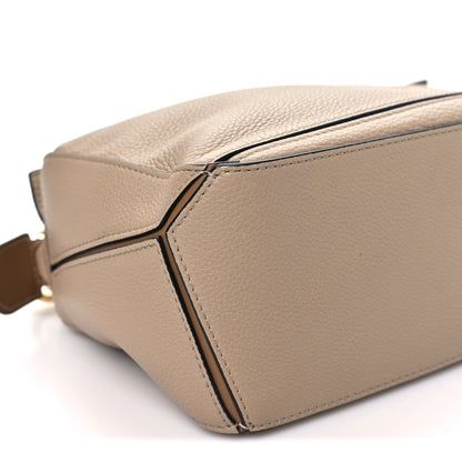 Loewe Grained Calfskin Small Puzzle Bag Sand Mink 8 of 9