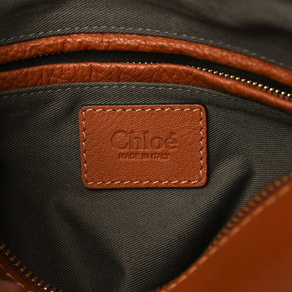 Chloe Calfskin Medium Marcie Satchel Tan 6 of 6