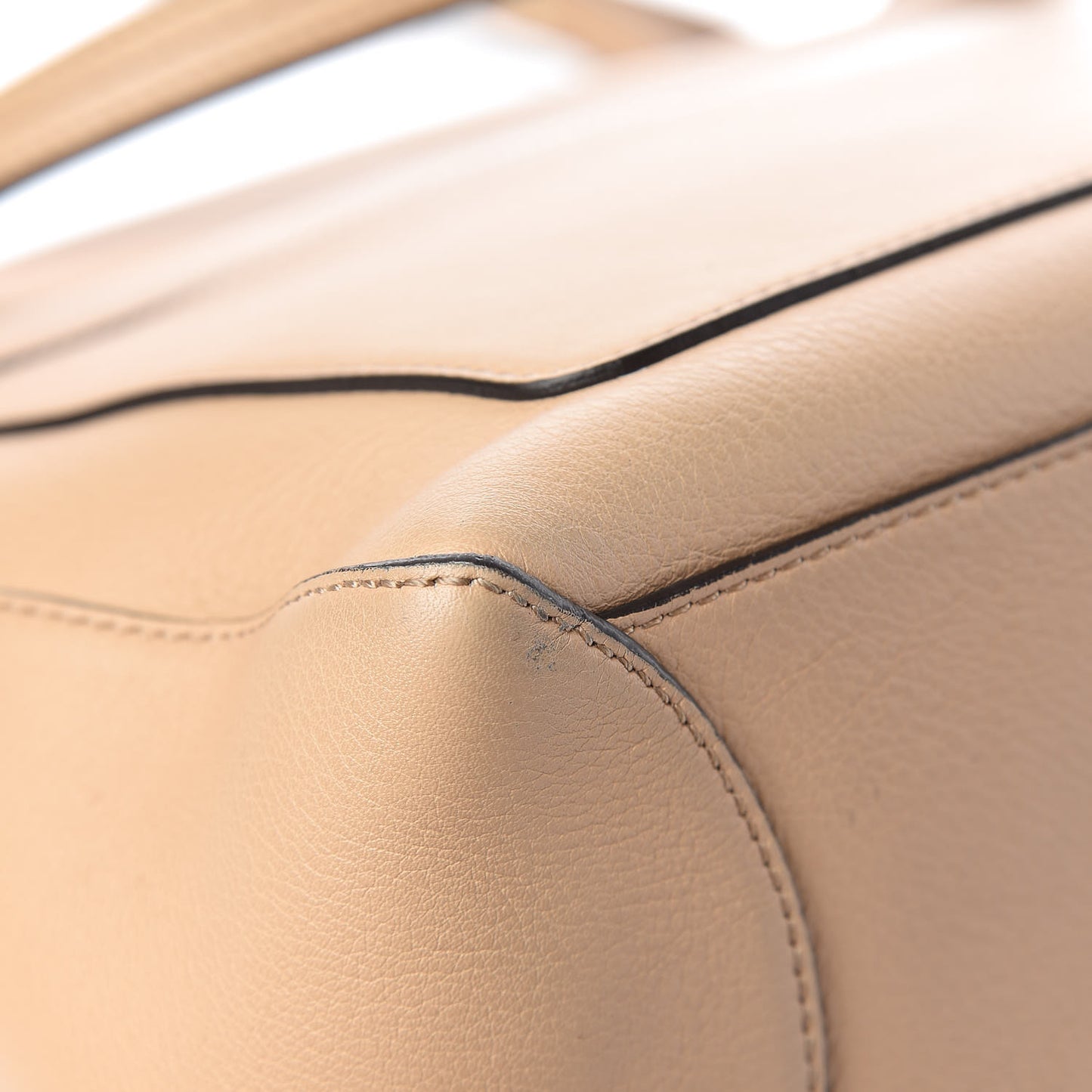 Calfskin Medium Faye Day Shoulder Bag Blush Nude