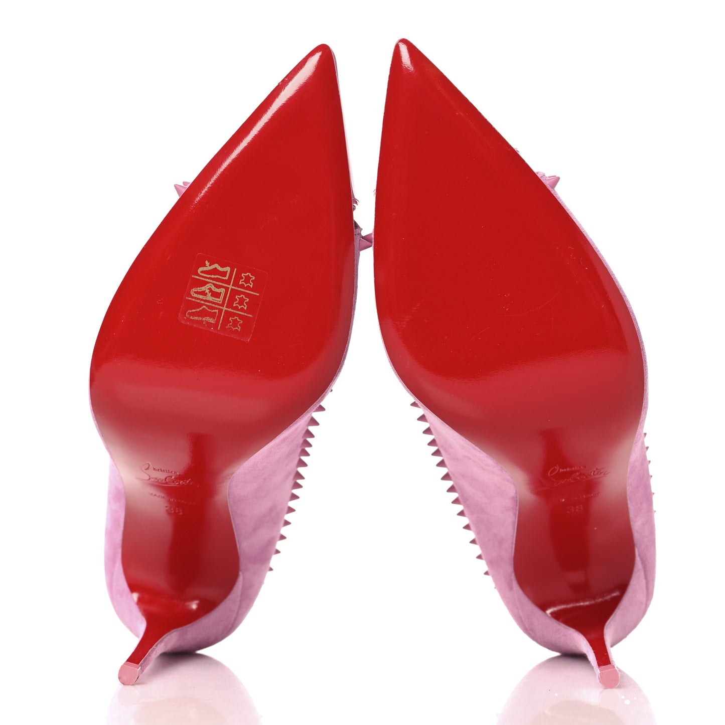 Veau Velours Duvette 100 Pumps 38 Pink