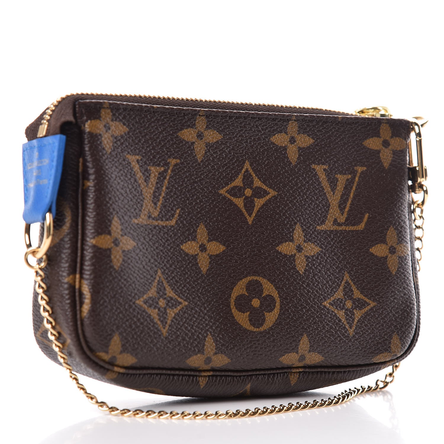Louis Vuitton Monogram 2019 Christmas Animation Mini Venice Pochette Accessories Blue 3 of 8