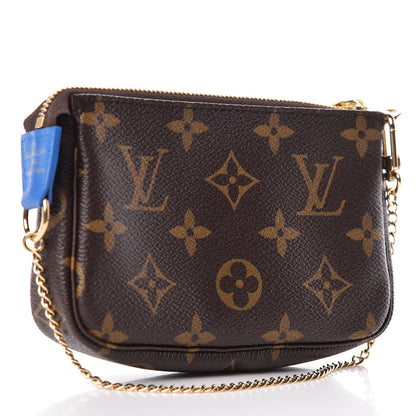 Louis Vuitton Monogram 2019 Christmas Animation Mini Venice Pochette Accessories Blue 3 of 8
