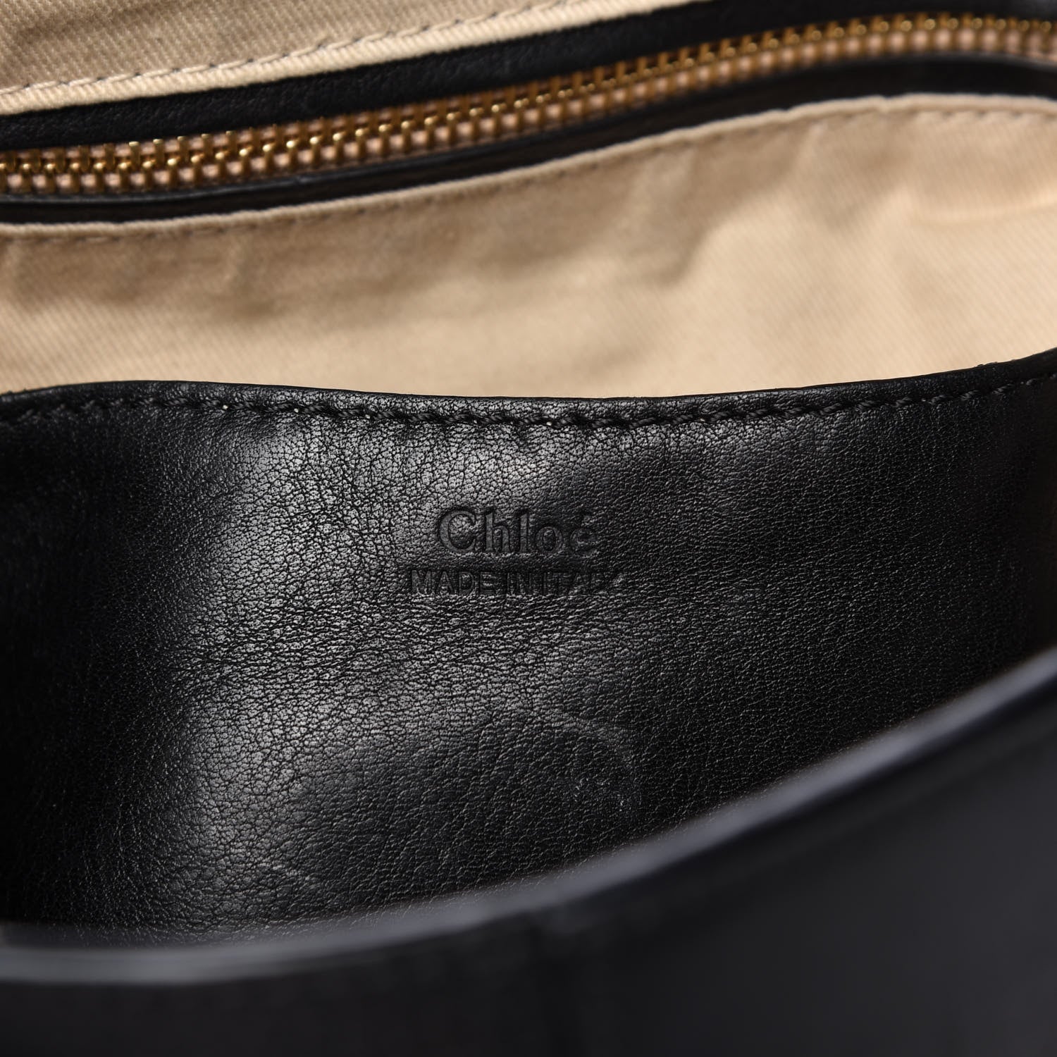 Chloe Grained Lambskin Calfskin Small Lexa Shoulder Bag Black 8 of 9
