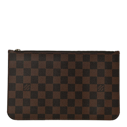 Louis Vuitton Damier Ebene Neverfull MM GM Pochette 1 of 11