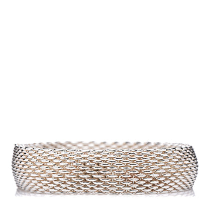 Tiffany Sterling Silver Somerset Mesh Bracelet 1 of 4