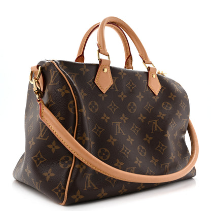 Louis Vuitton Monogram Speedy Soft Crafty 30 3 of 12