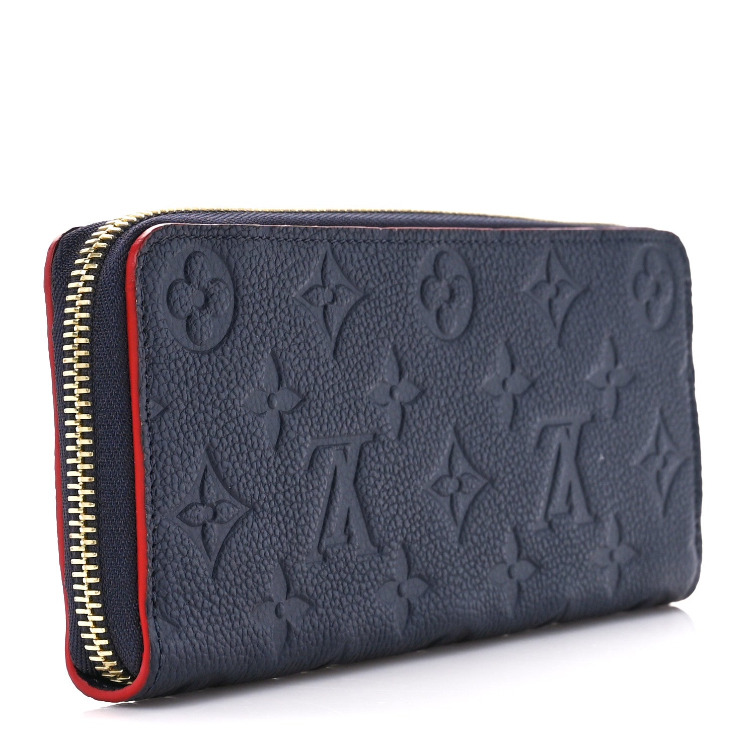 Louis Vuitton Empreinte Clemence Wallet Marine Rouge 3 of 11