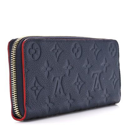 Louis Vuitton Empreinte Clemence Wallet Marine Rouge 3 of 11