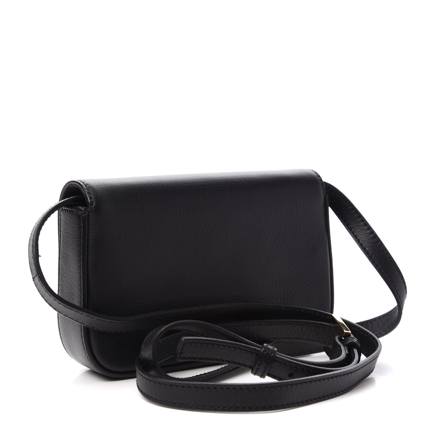 Fendi Vitello Dolce Mini 3Baguette Shoulder Bag Black 3 of 9