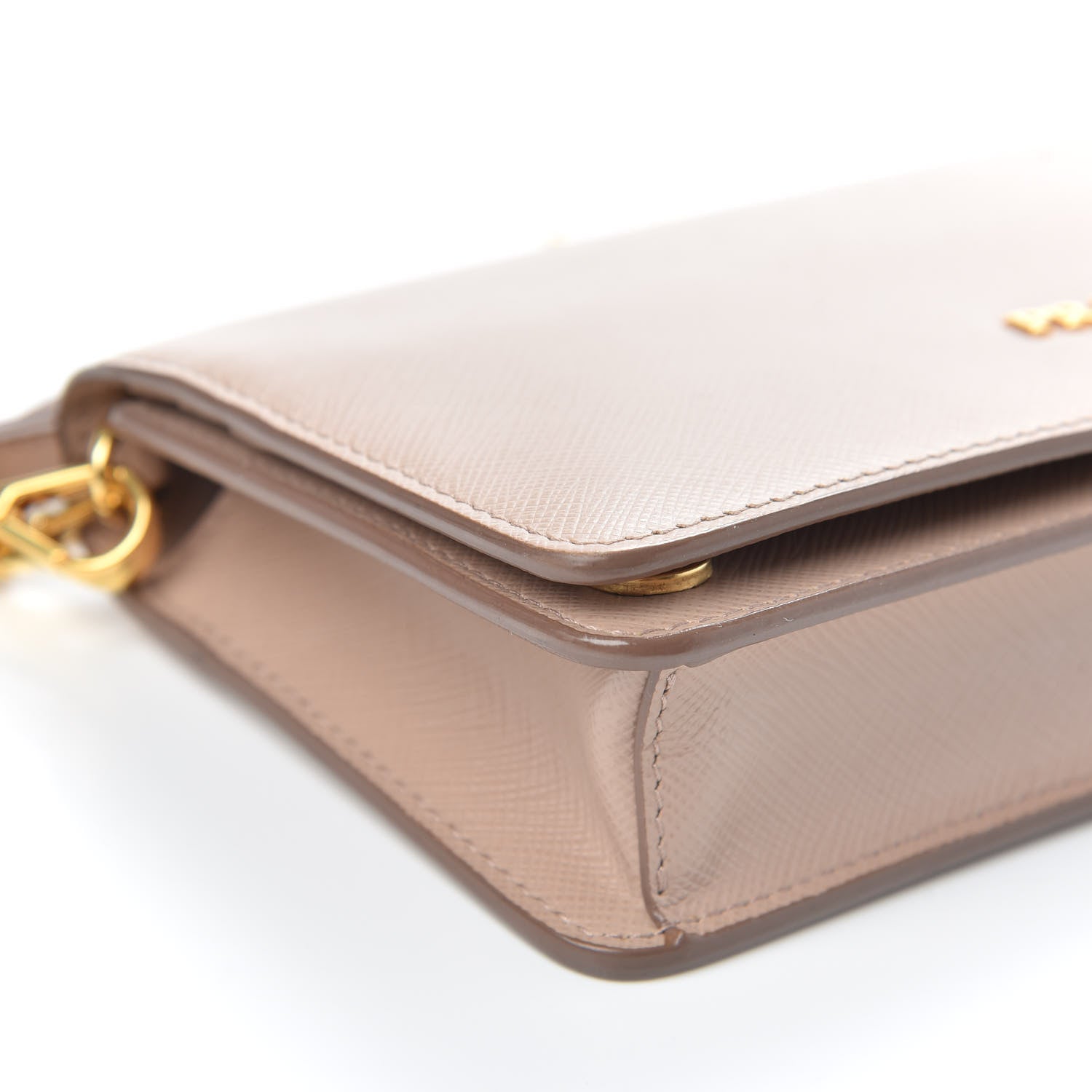 Prada Saffiano Metal Mini Crossbody Bag Cipria 7 of 10