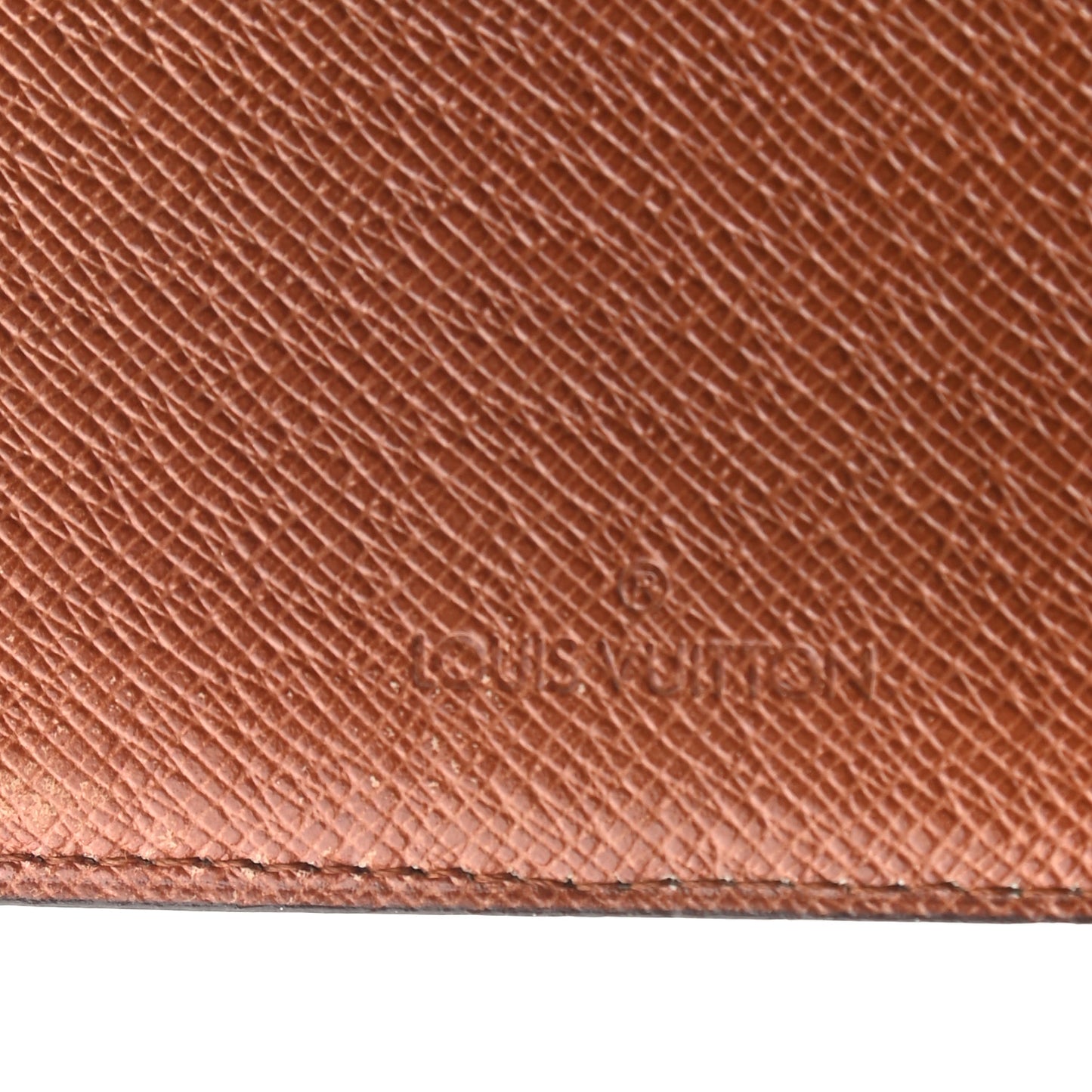 Monogram Desk Agenda Cover