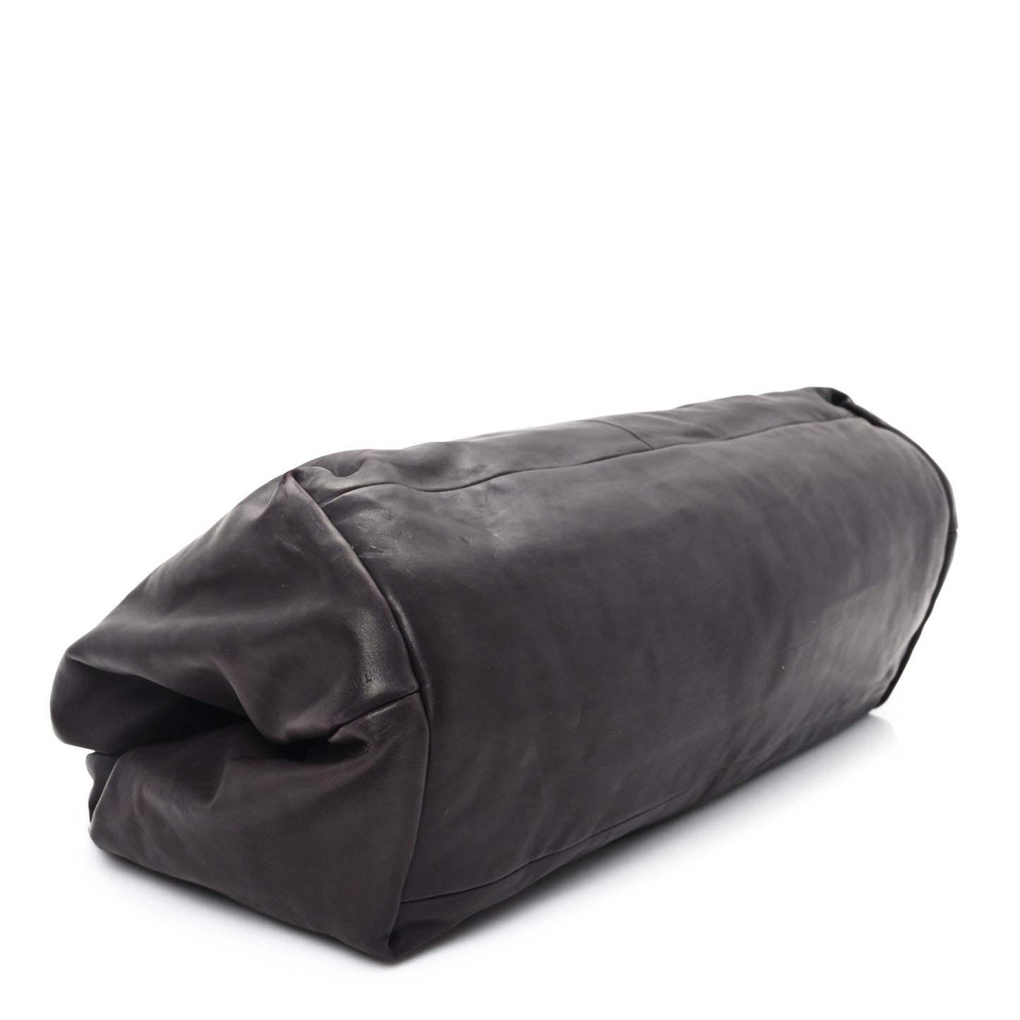 Nappa Elio Bourse Bag Wood Brown