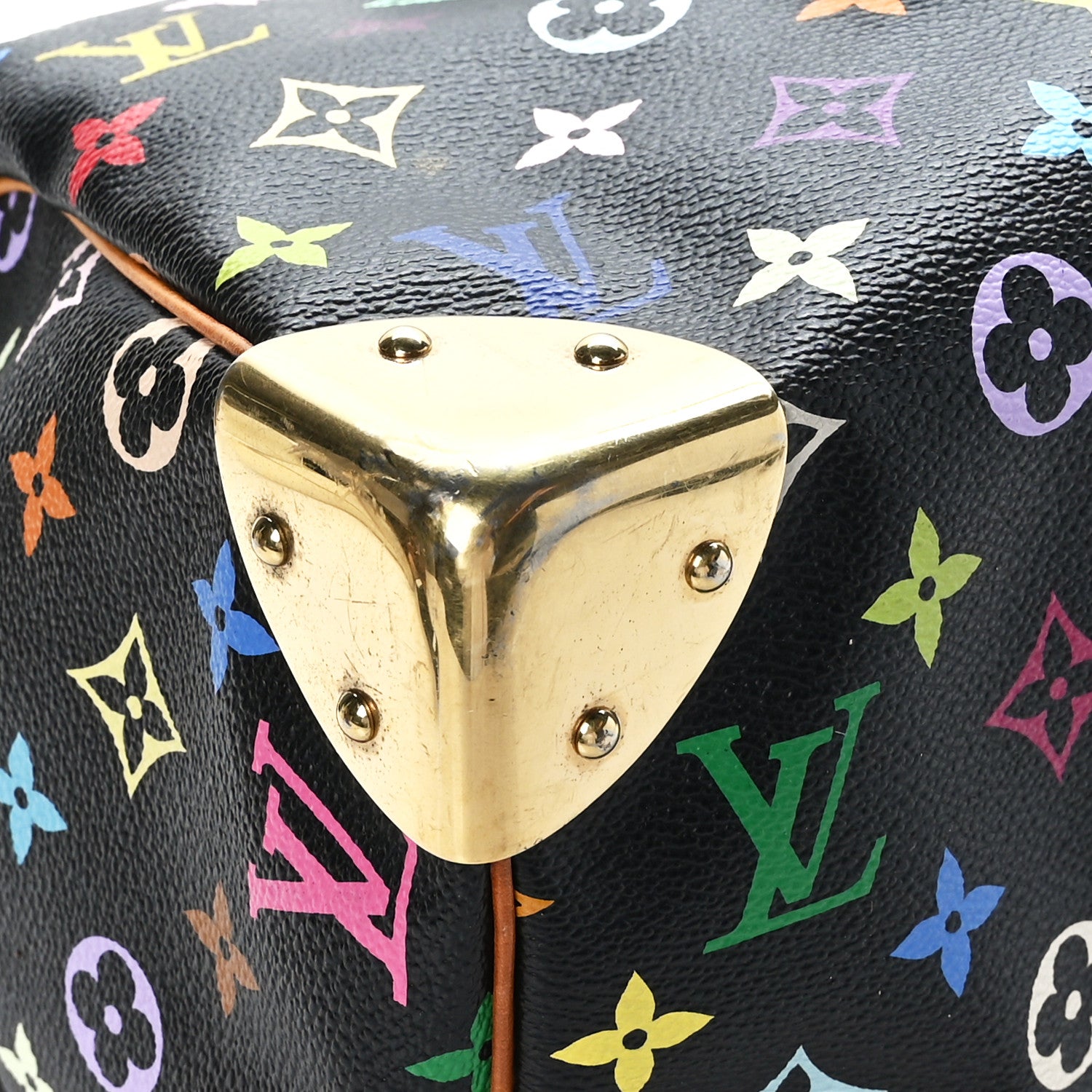 Louis Vuitton Monogram Multicolor Speedy 30 Black 7 of 11