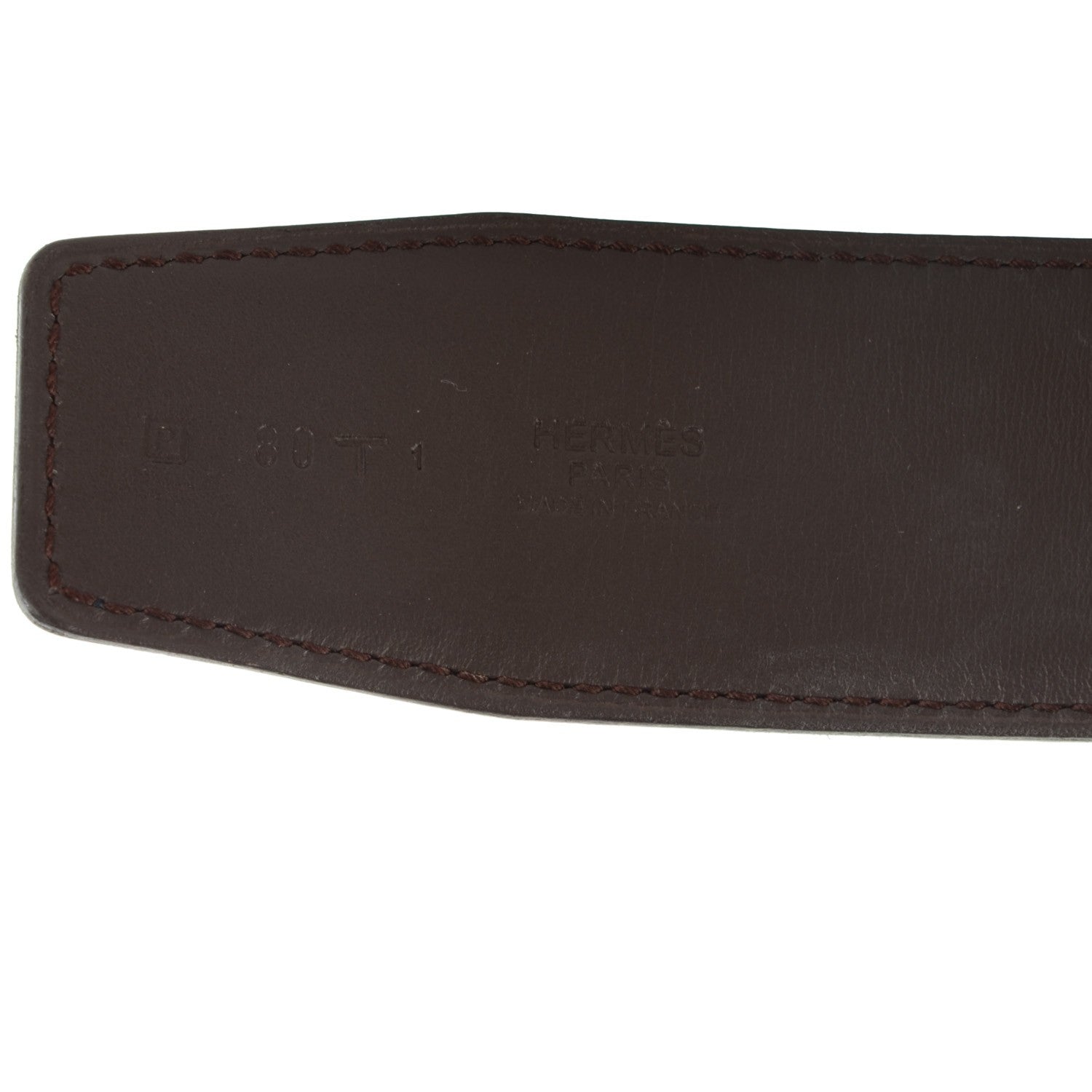 Hermes Box Chamonix 42mm Constance 2 Belt 80 Black Chocolate 3 of 5