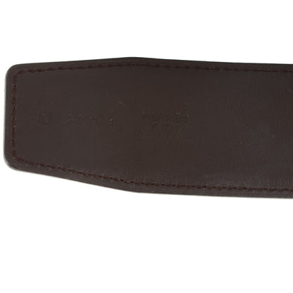 Hermes Box Chamonix 42mm Constance 2 Belt 80 Black Chocolate 3 of 5