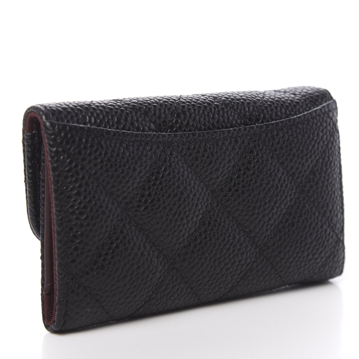 Chanel Caviar Quilted 6 Key Holder Black 3 of 14