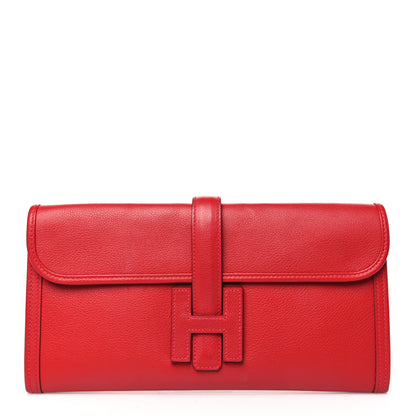 Hermes Evercolor Jige Elan 29 Rouge Casaque 1 of 9