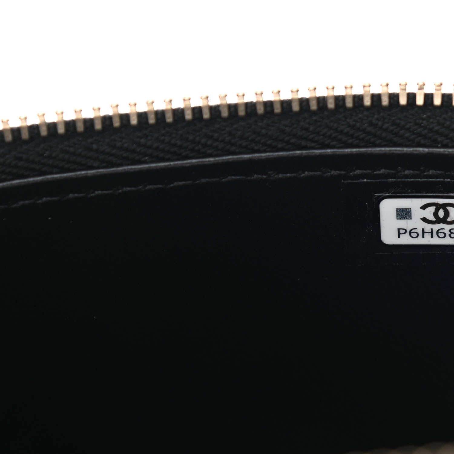 Chanel Lambskin Quilted Metal Mini Top Handle Vanity Case With Chain Black 7 of 11