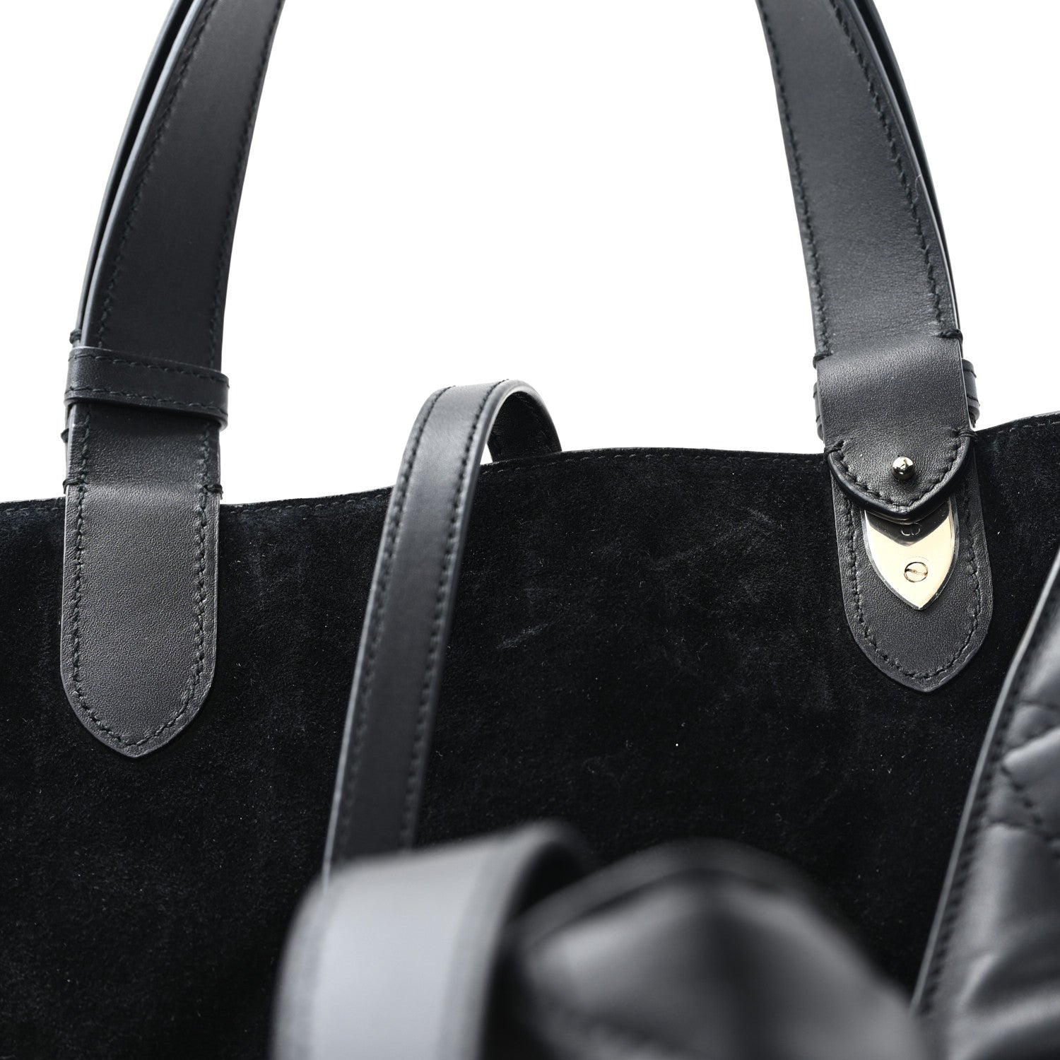 Christian Dior Calfskin Macrocannage Large Toujours Black 11 of 12