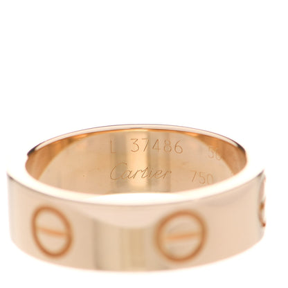 Cartier 18K Yellow Gold 5.5mm LOVE Ring 50 5.25 4 of 6
