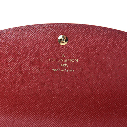 Louis Vuitton Damier Ebene Caissa Wallet Cherry 6 of 6