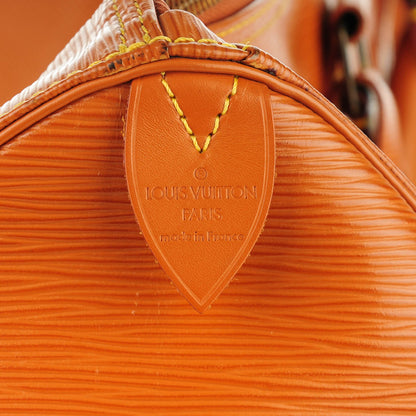 Louis Vuitton Epi Keepall 50 Cipango 6 of 9