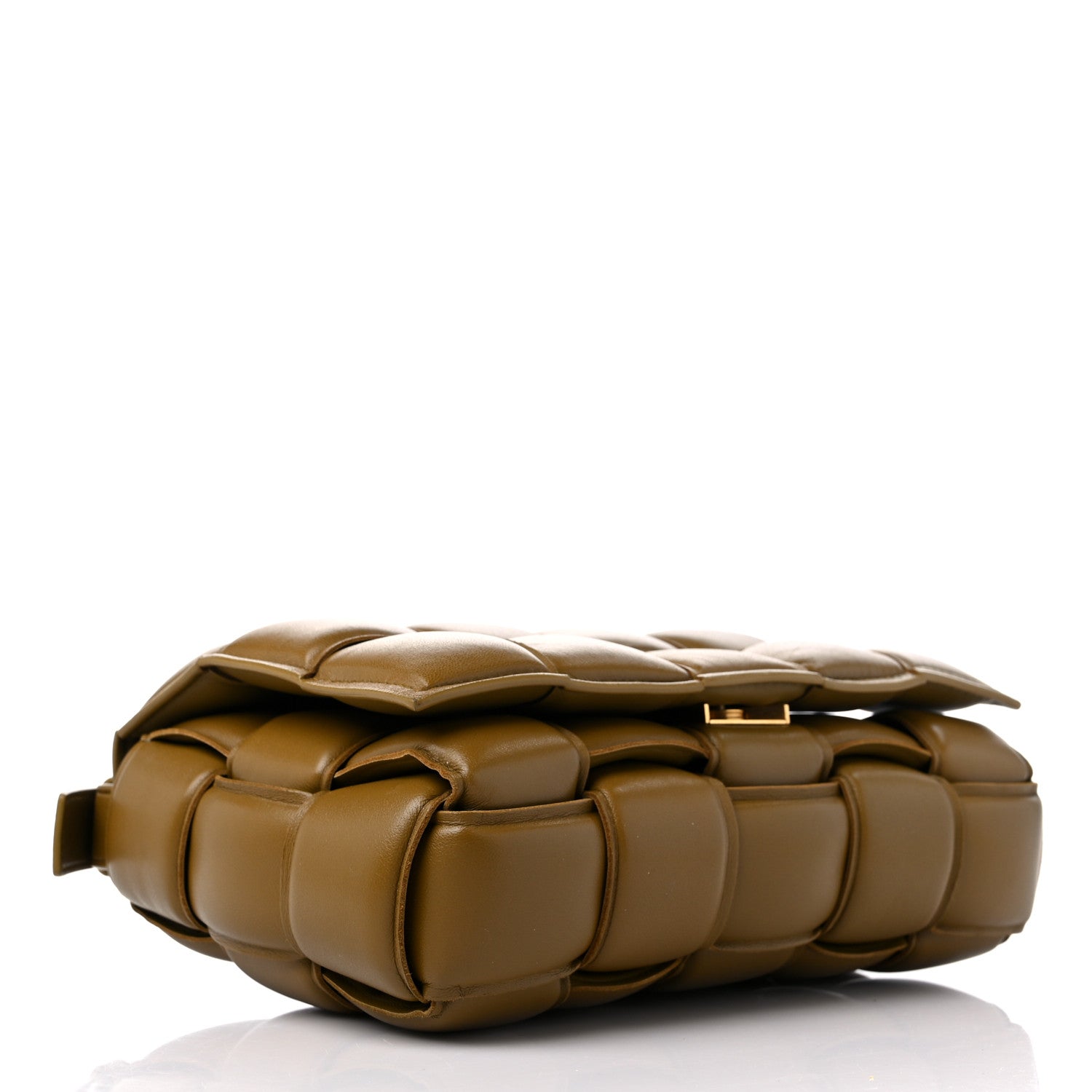 Bottega Veneta Nappa Maxi Intreccio Padded Cassette Crossbody Bag Caramel 4 of 13
