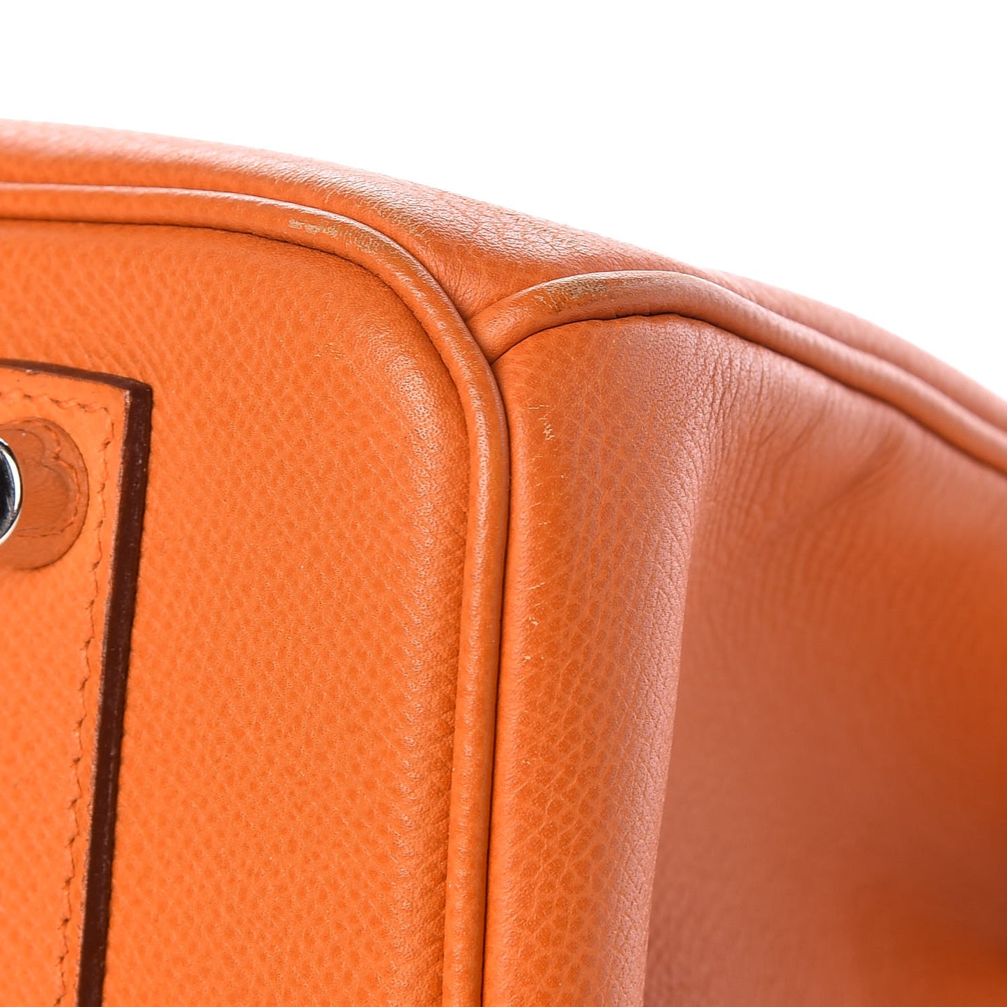 Epsom Birkin 35 Orange